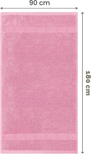 Miniatura 2 de Utopia Towels - Toalla de baño gigante, 2 unidades, 17.69 oz/yd2 (600 gsm), 100% algodón hilado en anillo, altamente absorbentes y de secado rápido