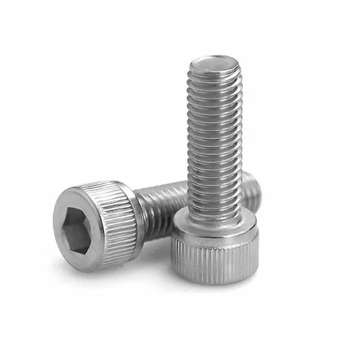 Junter 10 tornillos de cabeza hexagonal métrica de rosca fina M8-0.039 x 0.630 in | Dentado fino, acero inoxidable A2, perno Allen, totalmente