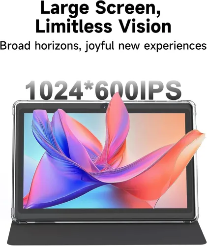 Miniatura 2 de HOTTABLET Tablet Android 14.0 de 7 pulgadas con funda protectora, 8 GB (4+4 GB expandir) RAM+ 32 GB ROM, pantalla IPS, cámara dual, Bluetooth 5.0