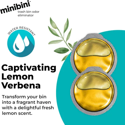 Miniatura 5 de Flint MiniBini Dispositivo eliminador de olores, desodorante de cocina de 30 días para cocina, baño y basura, con aroma fresco a limón
