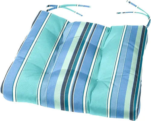 Miniatura 12 de Cojín para silla Sunbrella de 18 x 18 x 4 pulgadas (Sunbrella Peacock)