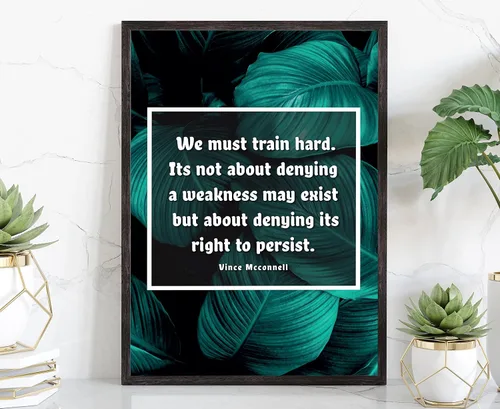 Miniatura 26 de Arte de pared con texto en inglés «Be Stronger Than Your Excuss», póster de gimnasio, impresiones de gimnasio, gimnasio en casa, decoración