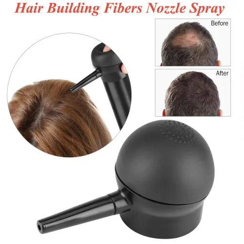 Miniatura 7 de Aplicador de fibra capilar, boquilla pulverizadora de fibra capilar, herramientas para engrosar el cabello, hombres y mujeres para boquilla