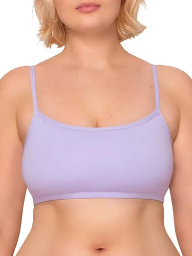 Miniatura 2 de Fruit of the Loom Women's Spaghetti Strap Cotton Pullover Sports Bra Value Pack