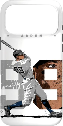 Miniatura 22 de Aaron Judge Number Portrait Baj New York MLBPA - Carcasa para iPhone 17