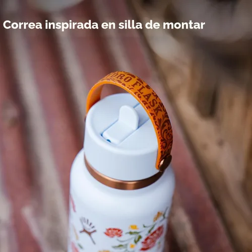 Miniatura 5 de Hydro Flask Botella de agua – Acero inoxidable aislado – Tapa flexible con popote de boca ancha, antiderrames, a prueba de fugas y recargable en 32