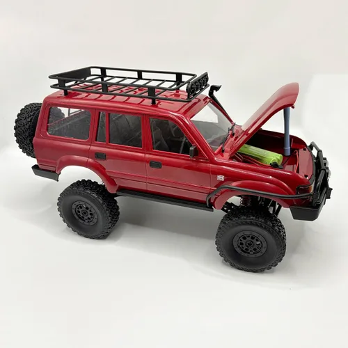 Miniatura 6 de RC Rock Crawler 4x4 RC Camión WPL C54 1/16 RC Rastreador RTR Camión de Control Remoto Todo Terreno 2.4G con Dirección Proporcional Motor 260, Nueva