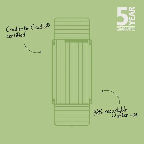 Miniatura 6 de Brabantia HangOn - Tendedero de ropa 59 pies (59.1 ft) Negro mate Aireador de ropa interior mediano, soporte de lavandería plegable