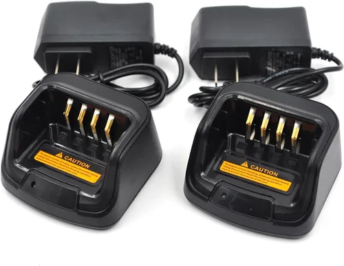 (2-Pack) CH10L27 Single Desktop Charger Compatible for Hytera Radio HP502 HP562 HP602 HP682 HP702 HP508 HP568 HP608 HP688 HP505 HP555 HP605 HP685
