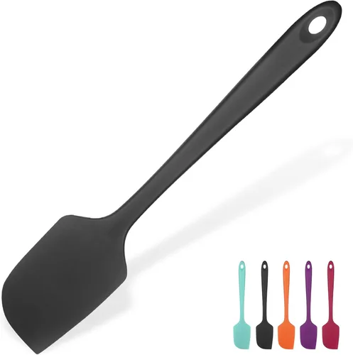 Miniatura 21 de Espátula de silicona resistente al calor: U-Taste, flexible de 600ºF, de 11.38 pulgadas, de silicona, para mezclar, remover, cocinar, raspar