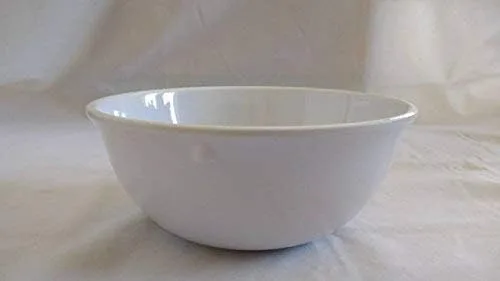 Western Melamine Nappie Bowl - Tazones para sopa, cereales y frutas, 15 onzas, 5-1/4 pulgadas de diámetro, blanco o bronceado #315 (12, blanco)