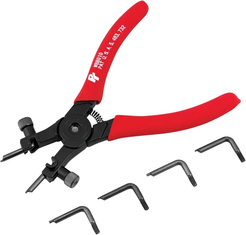 Miniatura 5 de Performance Tool W5212 - Juego de anillos de retención externos surtidos, 300 unidades, negro