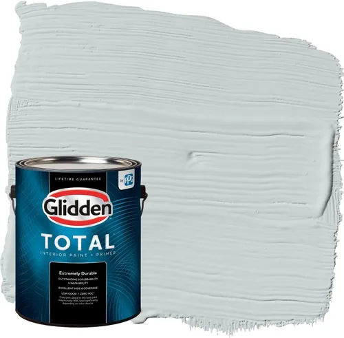 Miniatura 51 de Glidden Pintura Interior + Imprimación: Gris/Plata Antigua, Una Capa, Satinado, 1 Galón