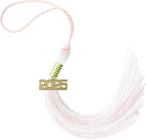 Miniatura 420 de Borla de graduación Aqua 2022, todos los colores escolares disponibles, fabricada en Estados Unidos