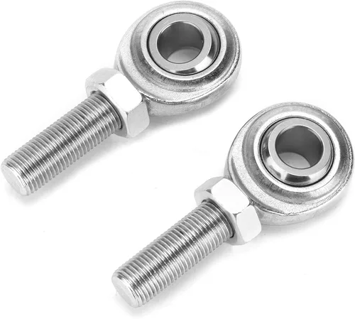 Miniatura 6 de Heim Joints Kit de extremo de barra, 2 piezas CMR‑8, junta Heim de 1/2 pulgadas, 1/2 pulgadas, 20 rosca macho derecha universal para automóvil