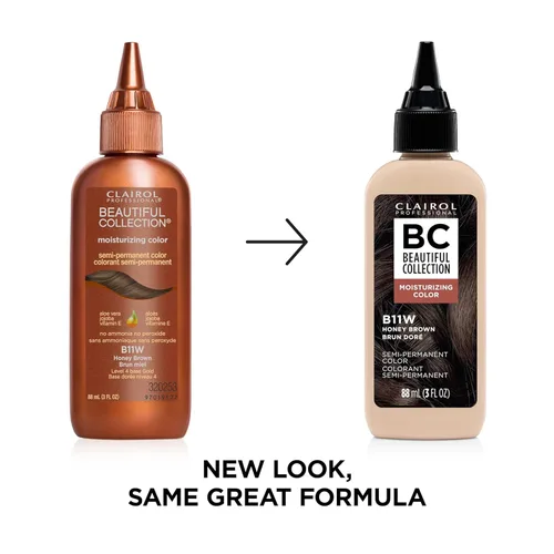 Miniatura 2 de Clairol Professional Beautiful Collection Semi-Permanent Hair Color with Zero Damage for All Hair Textures Packaging May Vary 11W marrón miel