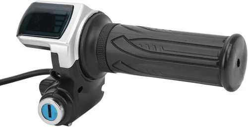 Miniatura 8 de Empuñaduras de mango de acelerador, juego de llaves de bloqueo de acelerador de bicicleta eléctrica, indicador LED para motocicleta Scooter 48V