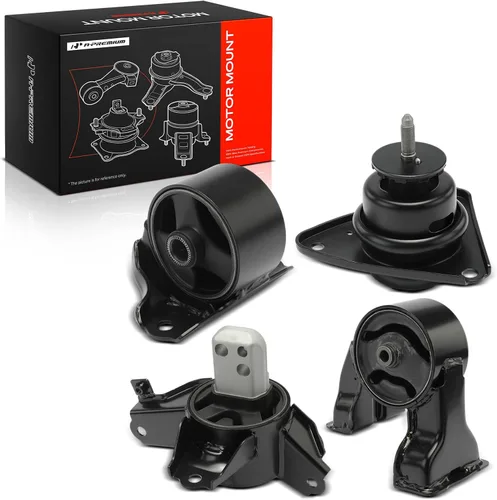 Miniatura 10 de A-Premium 3 piezas Kit de montaje de motor y transmisión Compatible con Hyundai Elantra 2007 2008 2009 2010, L4 2.0L, transmisión automática