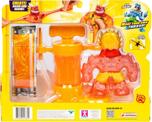 Miniatura 8 de Heroes of Goo Jit Zu Hero Creator - Crea tu propia figura de acción estirable Blazagon, 3 rellenos únicos