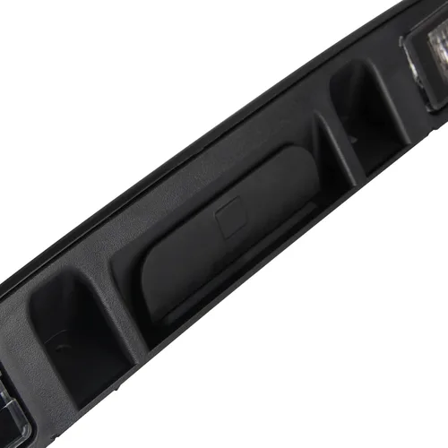 Miniatura 8 de DOCAS Manija de la escotilla trasera del maletero con lámpara, tapa de guarnición de la puerta trasera en negro Compatible con la manija