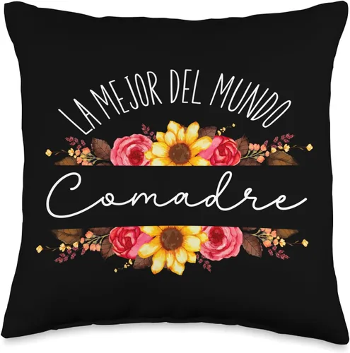 Miniatura 4 de La Mejor Comadre Del Mundo Madrina Española Comadre Almohada