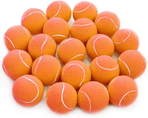 Miniatura 9 de URBEST Pelota de tenis avanzada, paquete de 20 unidades, pelotas de tenis de entrenamiento para jugadores novatos, pelotas de juego para perros