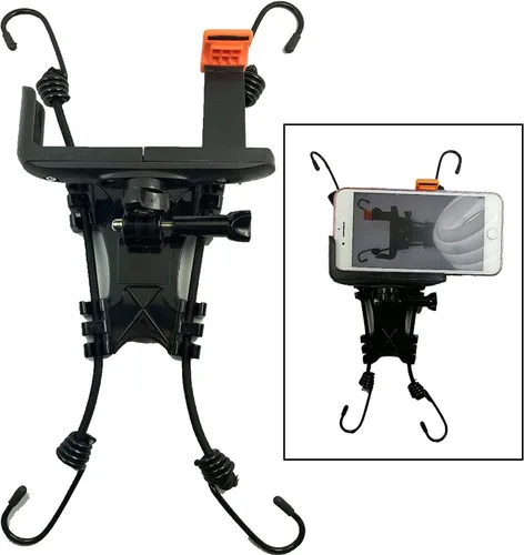 Miniatura 7 de Pmsanzay Soporte de montaje de valla para cámaras y teléfonos inteligentes - Negro