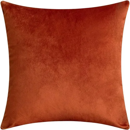 Miniatura 16 de Juego de 2 fundas de almohada de terciopelo para sofá y cama, 18 x 18 pulgadas, color malva