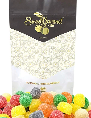 SweetGourmet Jelly Giant Gum Drops Candy | 1 libra