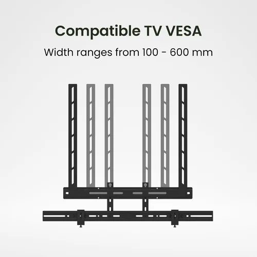 Miniatura 4 de Kanto SB250 Premium Barra de sonido universal para TV y soporte de pared - Soporta barras de sonido de hasta 22 libras - Se adapta a la mayoría
