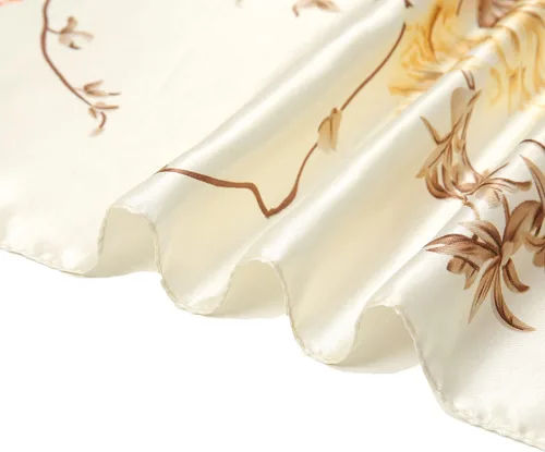 Miniatura 7 de RIIQIICHY - Bufanda para la cabeza para mujer, bufanda de satén de seda para envolver el cabello por la noche, bandana cuadrada para dormir, 35