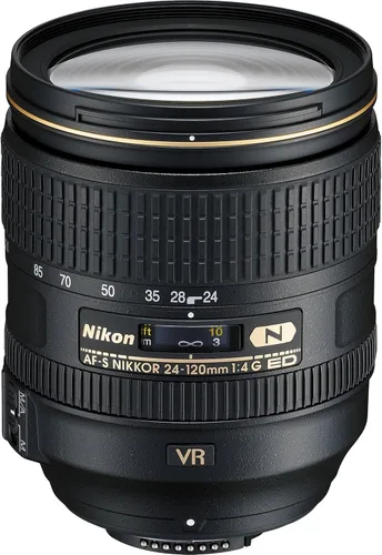 Nikon 24-120mm f/4G ED VR AF-S NIKKOR Lente para Cámara Digital SLR Nikon (Reacondicionado)