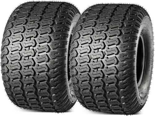 Miniatura 12 de MaxAuto 2 piezas 15x6.00-6 neumáticos delanteros para cortacésped de jardín, tractor de montar, 4PR sin cámara 15-6.00-6 neumáticos cortacésped