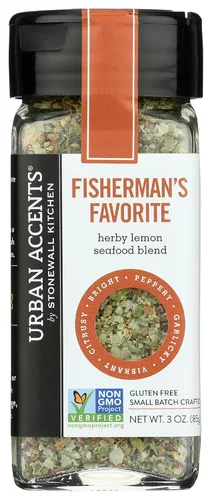 Urban Accents Mezcla de especias favorita del pescador, 3 onzas