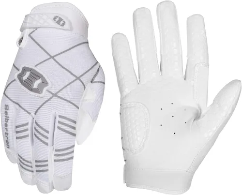 Miniatura 8 de Seibertron B-A-R PRO 2.0 - Guantes insignia de bateo para béisbol, sóftbol y Teeball, con super agarre, ajuste de dedo, múltiples tamaños 11 + 5