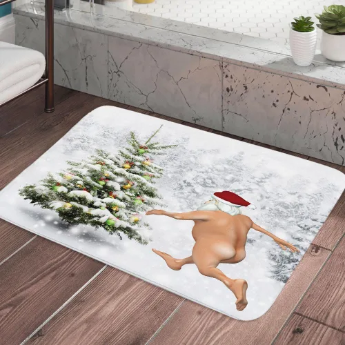 Miniatura 13 de MERCHR Alfombras de baño con diseño de tortuga marina de acuarela, color azul, animales marinos náuticos, alfombras de baño subacuáticas, bonitas