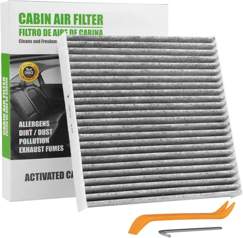 CF11182(CP182) Filtro de aire de cabina con carbón activado compatible con Acura TLX/RDX 19-25, Honda Civic/Clarity/CR-V/HR-V/Odyssey 16-25, Accord