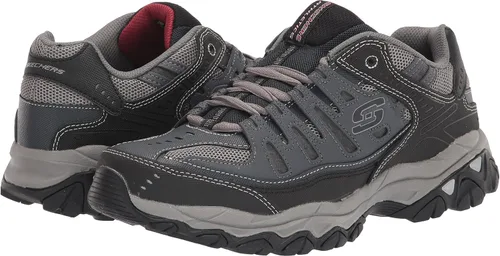 Miniatura 8 de Skechers Afterburn - Tenis con cordones y espuma viscoelástica para hombre
