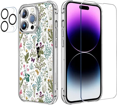 Miniatura 127 de Funda transparente de girasol compatible con iPhone SE 2022 SE 2020 7 8, funda trasera floral para niñas y mujeres, funda protectora transparente