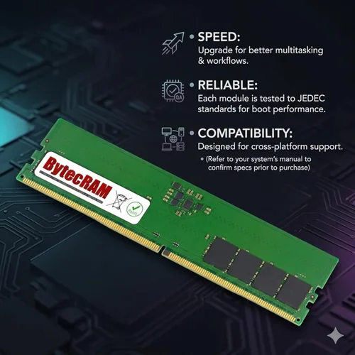 Miniatura 2 de Reemplazo de 16 GB 13L74AT para memoria HP DDR4 3200MHz UDIMM