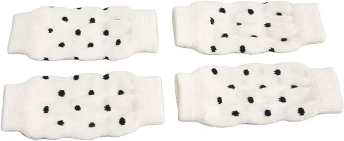 Miniatura 5 de Dog Elbow Protector, 4PCS Pet Leg Sleeves Knitted Leg Support Wraps with Polka Dot Design for Small Medium Dogs (S)