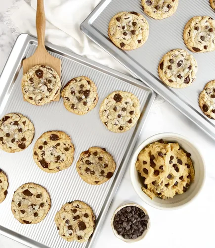 Miniatura 3 de Molde de lámina de acero aluminizado para hacer galletas, de EE. UU., grande, Gris