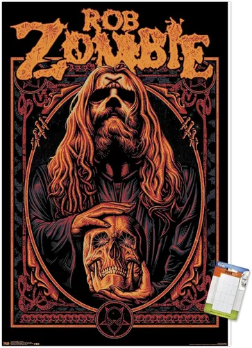 Miniatura 12 de Trends International Rob Zombie - Warlock Wall Poster, 14.725" x 22.375", Barnwood Framed Version