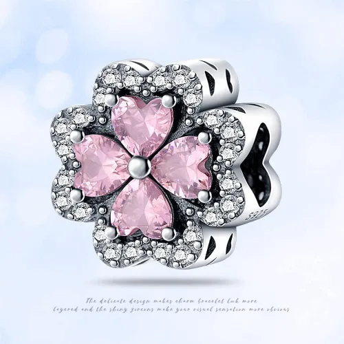 Miniatura 5 de KUNSIR Los abalorios se adaptan a pulseras Pandora para mujer, plata de ley 925, cuentas colgantes de joyería para niñas, dijes de feliz cumpleaños