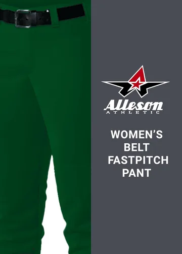 Miniatura 3 de Alleson Athletic pantalones softball con trabillas de cinturón para mujer
