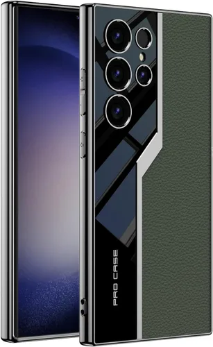 Miniatura 10 de Lunivop Para Samsung Galaxy S24 Ultra Funda TPU Marco y Volver PU Cubierta de cuero Funda de silicona delgada para S 24 Ultra 6.8 '' 5G 2024 a