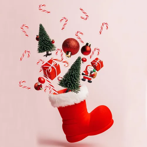 Miniatura 5 de Fruidles Bastones de caramelo navideños en miniatura, sabor a menta, envueltos individualmente, 5.08 cm, 125 g (4.42 oz) (Paquete de 1000)