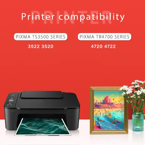 Miniatura 2 de PG-275XL - Cartuchos de tinta negra de repuesto para Canon 275 y 276 para Canon 275 y 276 cartuchos de tinta 275XL para Canon TR4720 TS3522 TR4700
