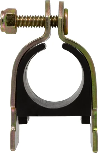 Miniatura 4 de Abrazadera de amortiguador de goma de 1 pulgada NOM (1-1/8 pulgadas de diámetro) para montar tuberías de cobre, tubo PEX, tubo CVPC a canales