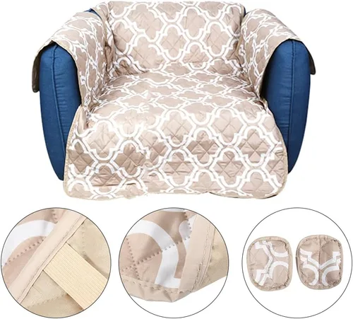 Miniatura 9 de Pet Sofa Cushion, Ultrasonic Impressing Polyester Pongee with Printed Design, Impermeable and Non Slip Single Sofa Protector 53x183cm, Multiple
